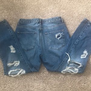 Forever 21 High Waist Boyfriend Jeans